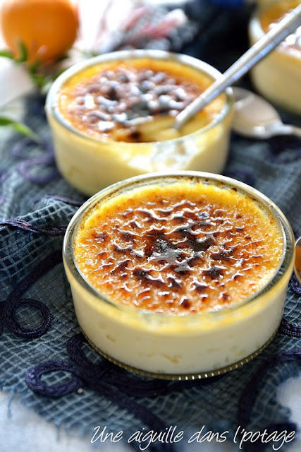 Crème brûlée au citron bergamote