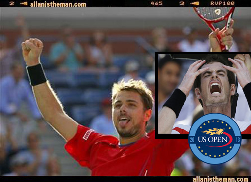 Stanislas Wawrinka ends Andy Murray's US Open title defense