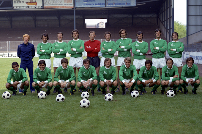 A.S SAINT-ETIENNE 1972-73. By Ageducatifs.