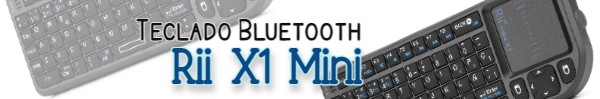 comprar teclado bluetooth rii x1 mini