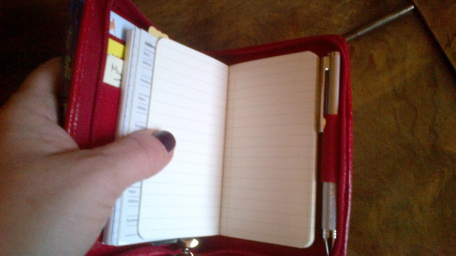 Emma's Blog My Lovely New Filofax Finsbury Mini Zip!