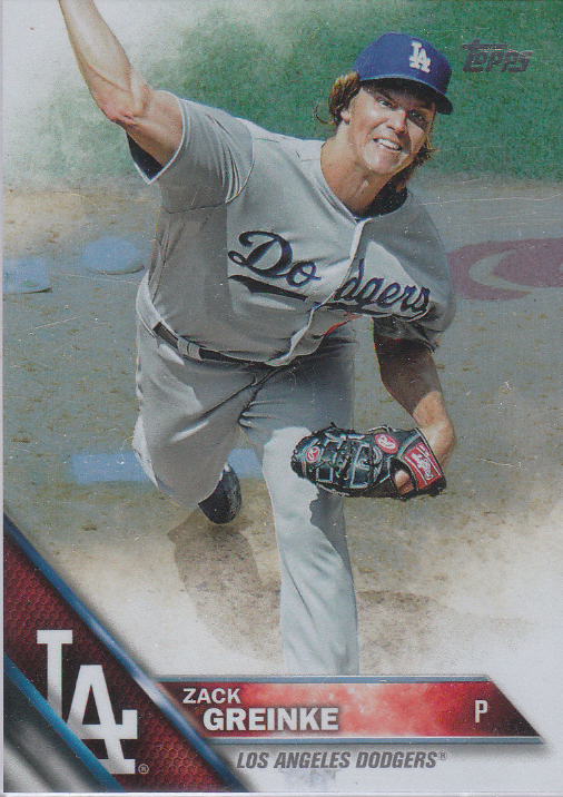 Dodgers Blue Heaven: 2016 Topps Baseball Series One - All the Dodgers ...
