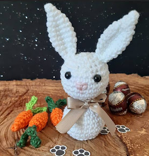 PATRON GRATIS CONEJO DE PASCUA AMIGURUMI 50100 🐰