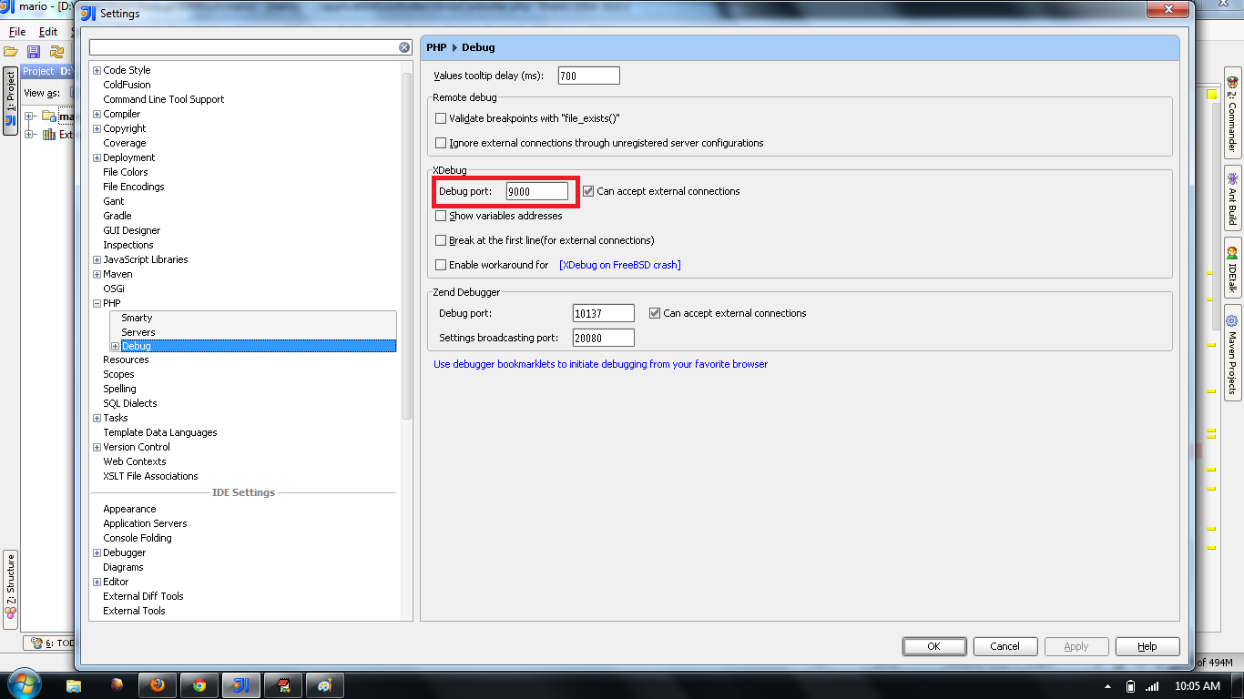 Helpful Tips And Tricks: Debug PHP project with IntelliJ Idea 10 and XDebug