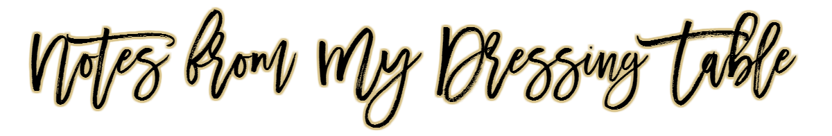 Fashion Flash Hello November Notes From My Dressing Table