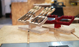 Wood chisel holder CNC project on Inventables