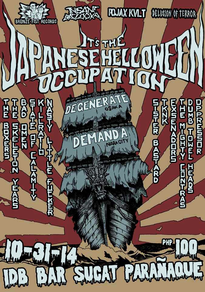 It's The Japanese HELLoween Occupation!!!