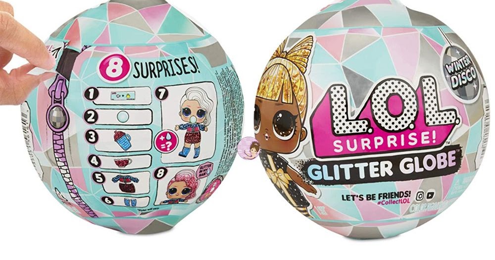 LOL Surprise Series WINTER GLOBE dolls sleigh babe tinsel soldier boi hairvibes
