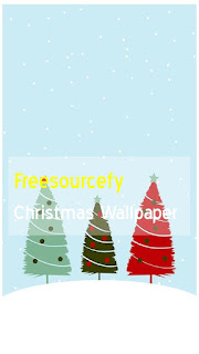 Christmas tree wallpapaer for iphone and android