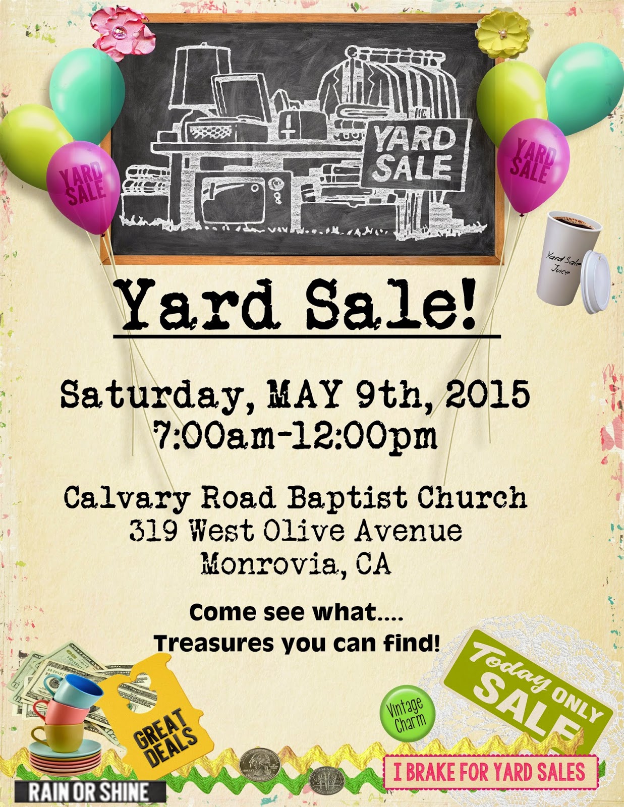 Monrovia Now News and Comment about Monrovia, California Yard Sale at