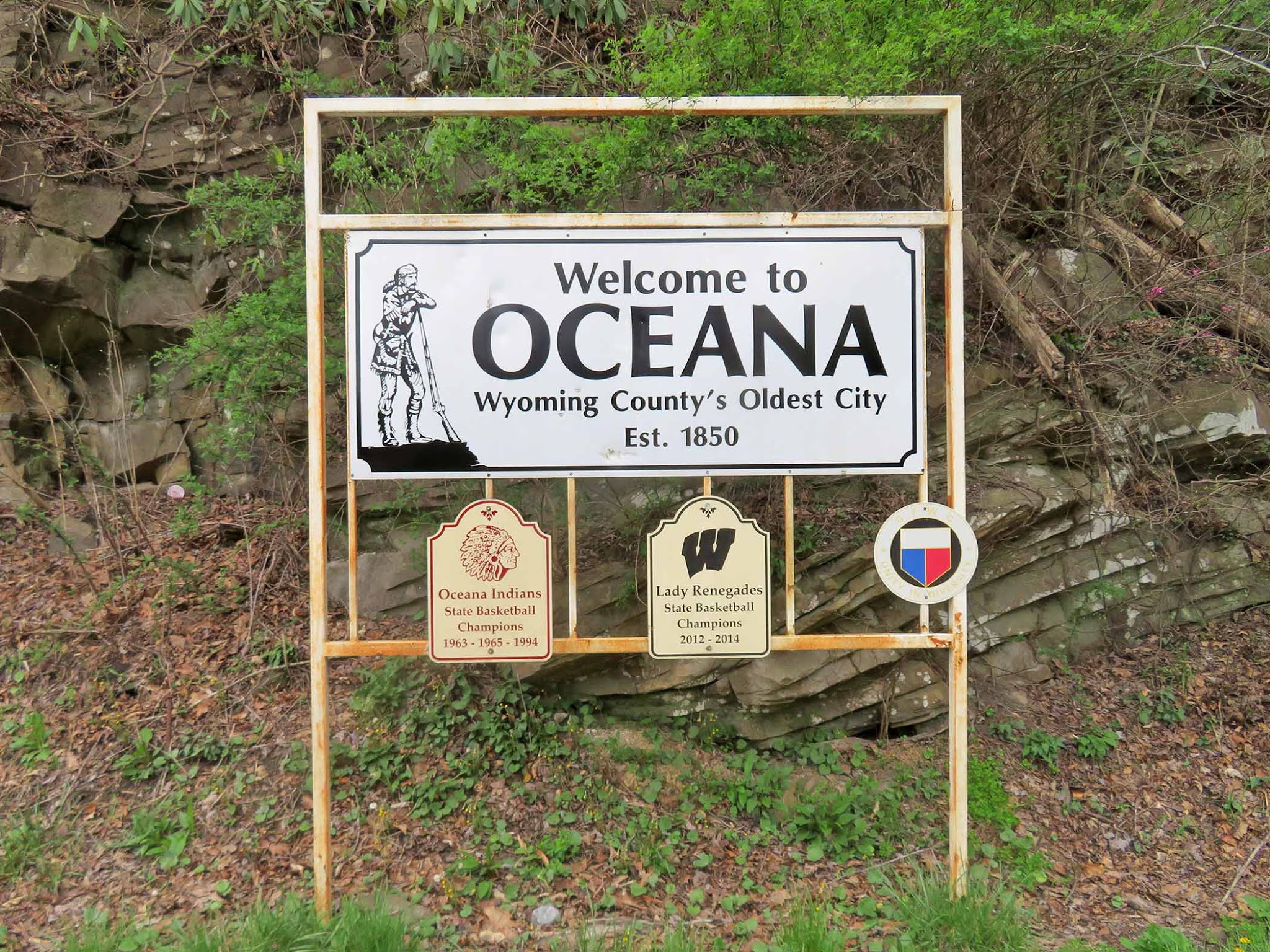 Geographically Yours Oceana, West Virginia