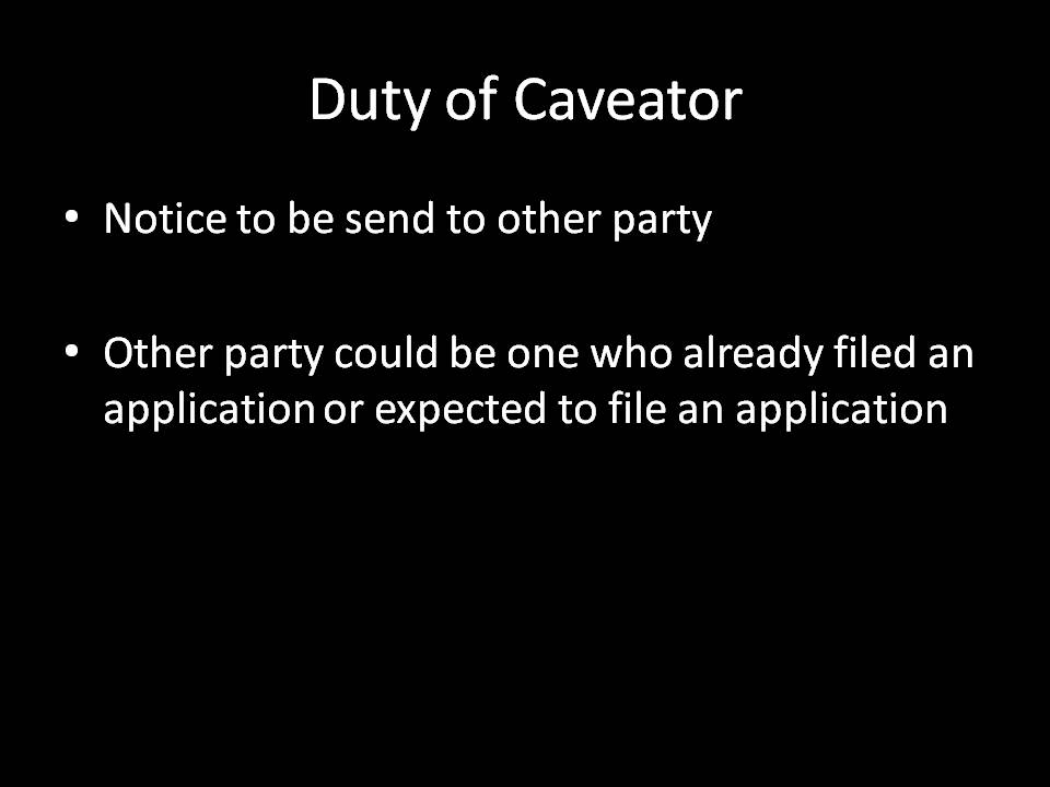 Civil Procedure Code All about Caveat (Section 148A)