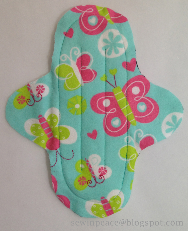 Sew in Peace Cloth Feminine Pad Tutorial