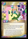 My Little Pony Twilight Sparkle & Fluttershy, Petting Zoo Seaquestria and Beyond CCG Card