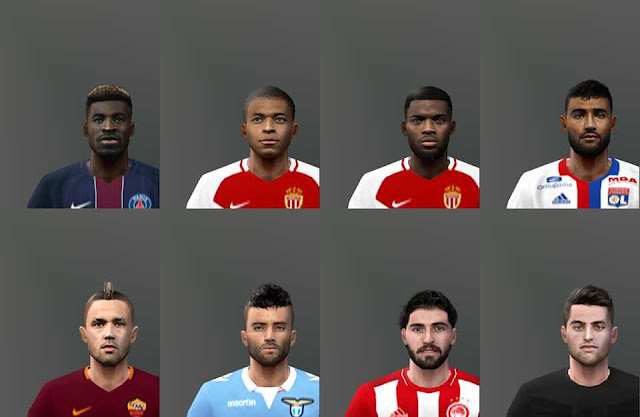 Ultigamerz Pes 6 European Super Face Pack 2017