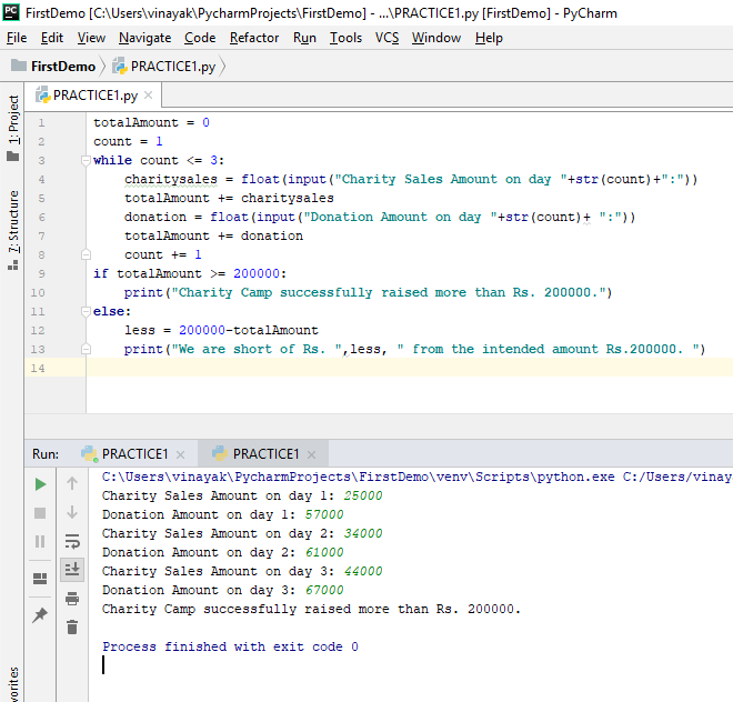Programming with aarti: Loops in python 3