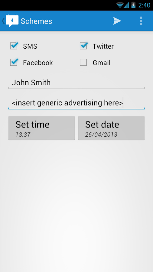 Inside Galaxy: Samsung Galaxy S3: How to Send Scheduled Text Message