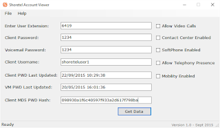 Shoretel Account Viewer v1.0 Released 3