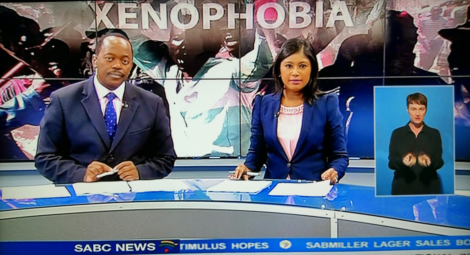TV with Thinus All 3 of South Africa 24hour TV news channels eNCA