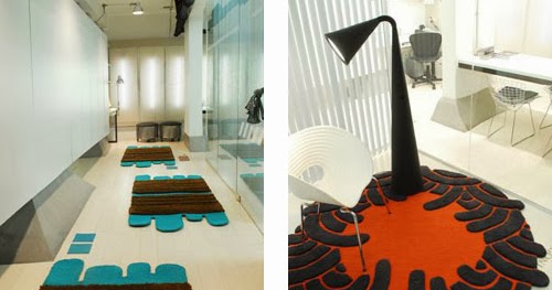 Model Karpet Kontemporer Dekoratif Unik Desain Rumah Modern Minimalis Gambar