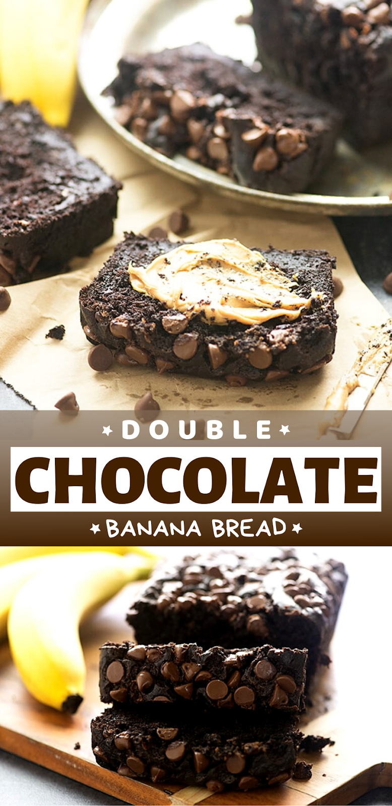 Double Chocolate Banana Bread