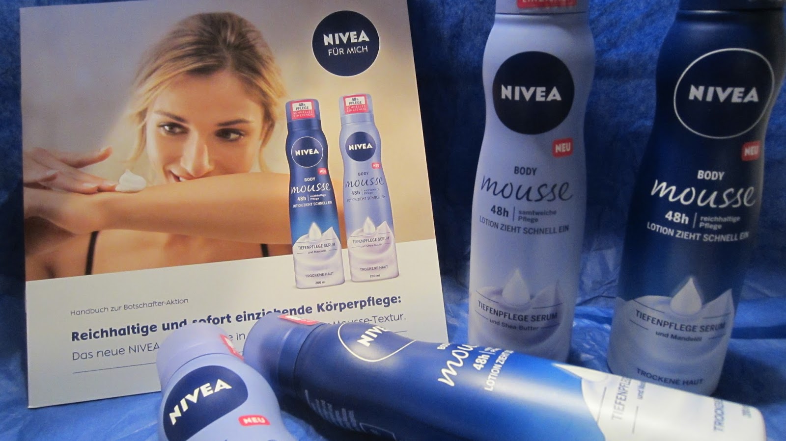 Erdbeersekt - Testen und Bewerten: Produkttest: NIVEA Body Mousse