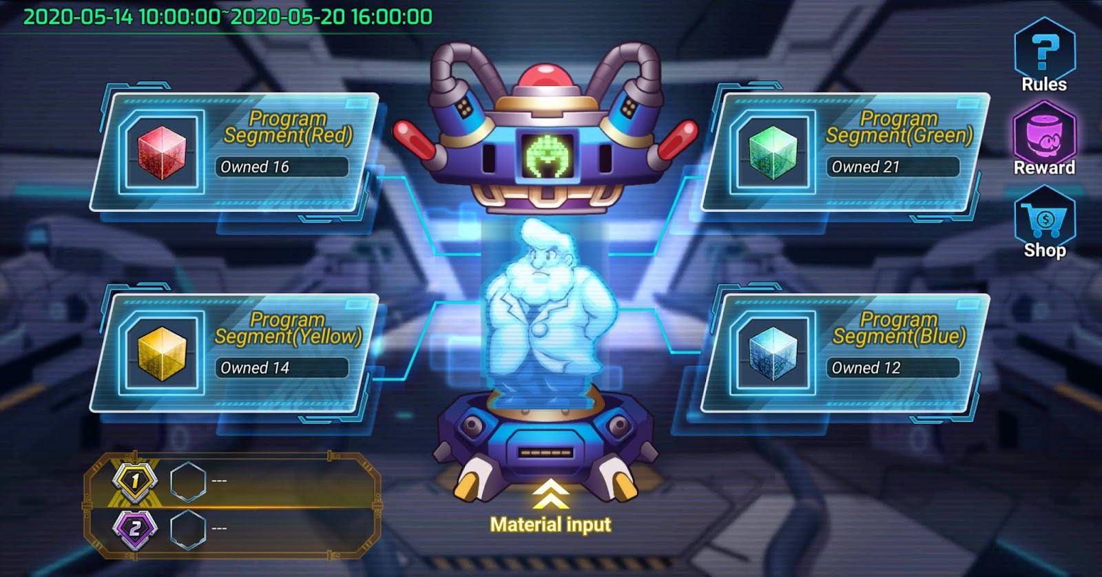 Rockman Corner Layer Added to Rockman X DiVE + Major Content Update