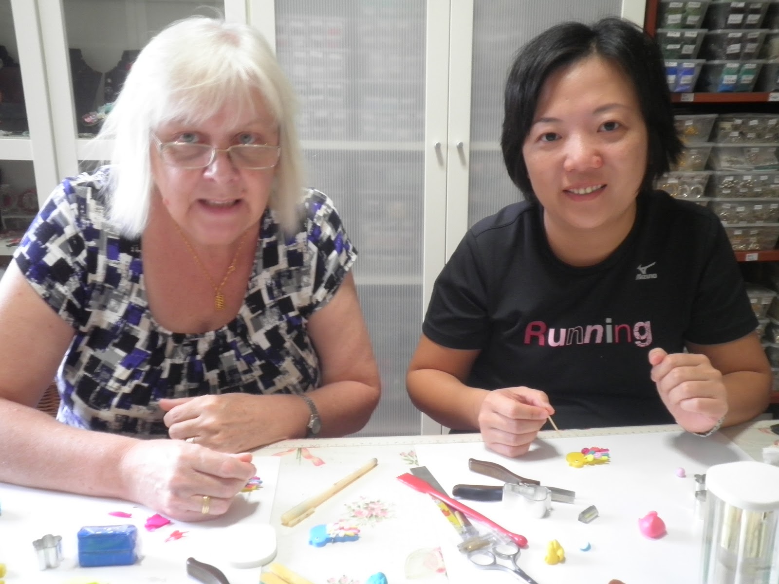 ViVE CREATION Gallery Polymer Clay with Joan and Caris