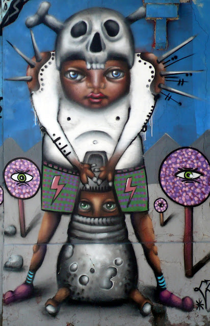 street art santiago de chile barrio yungay arte callejero cubdos