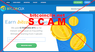 bitcoinclix.net - scam