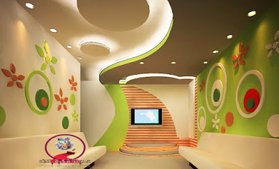 ديكور جبس غرف نوم مغربيه للاطفال