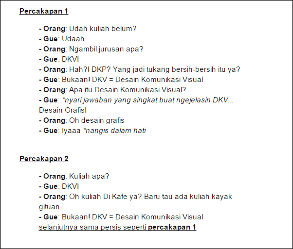 Inilah 12 Alasan Mengapa Mahasiswa Desain Komunikasi Visual Layak Kamu