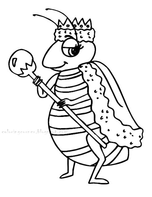 Bee Coloring Pages Bees Coloring Pages