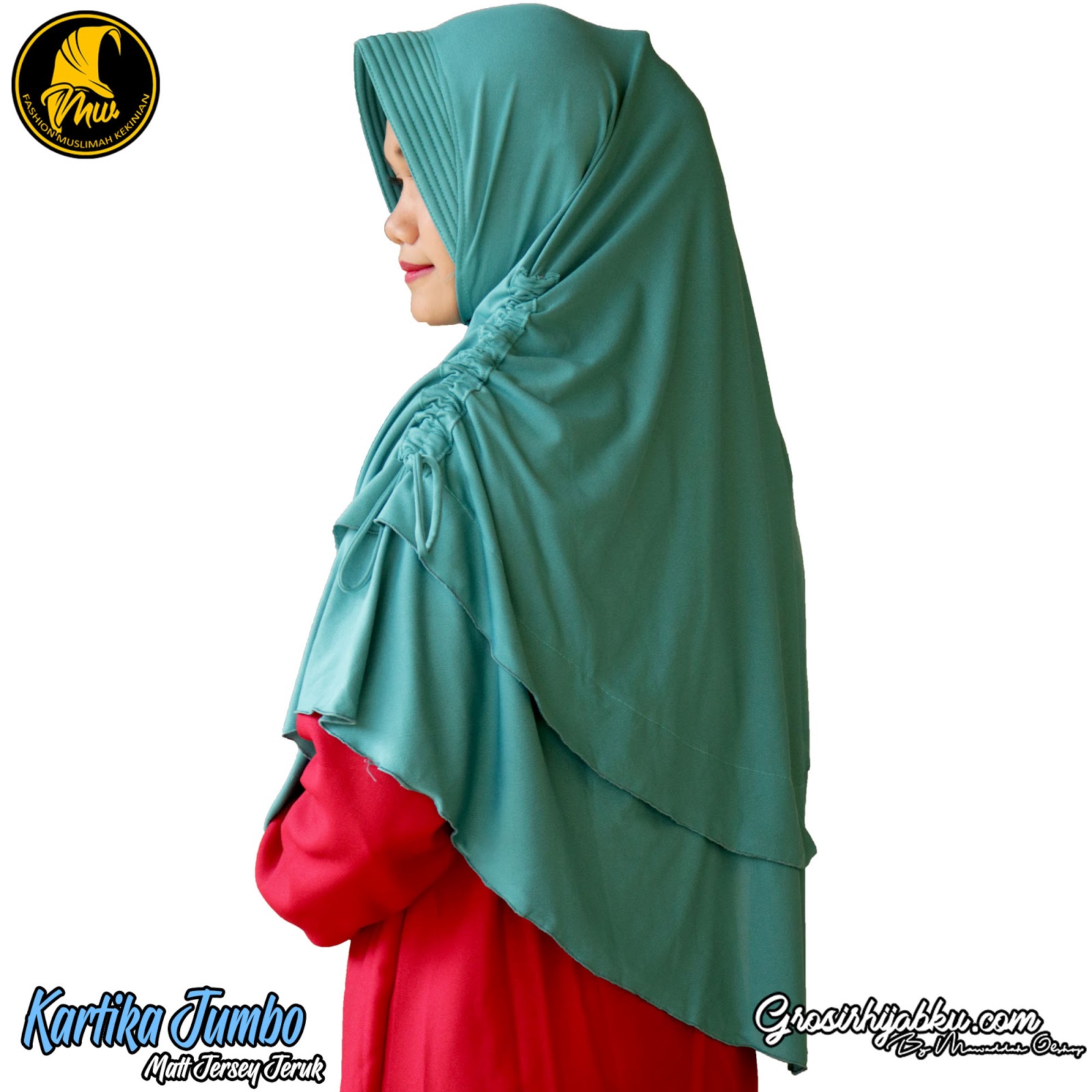 Baru 27+ Jilbab Kerut Samping Kanan Kiri, Warna Jilbab