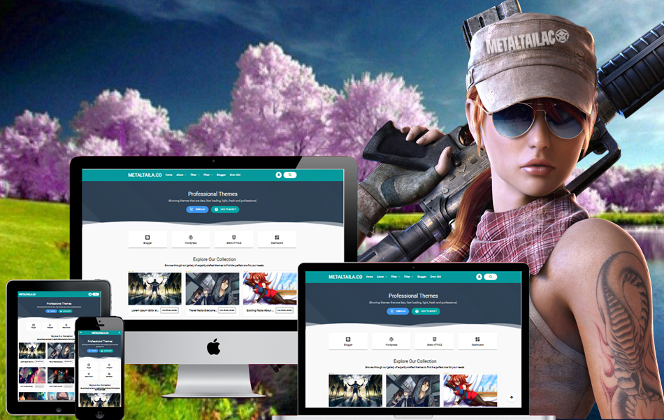 Hoax Go! NEW Animations Responsive Blogger Template