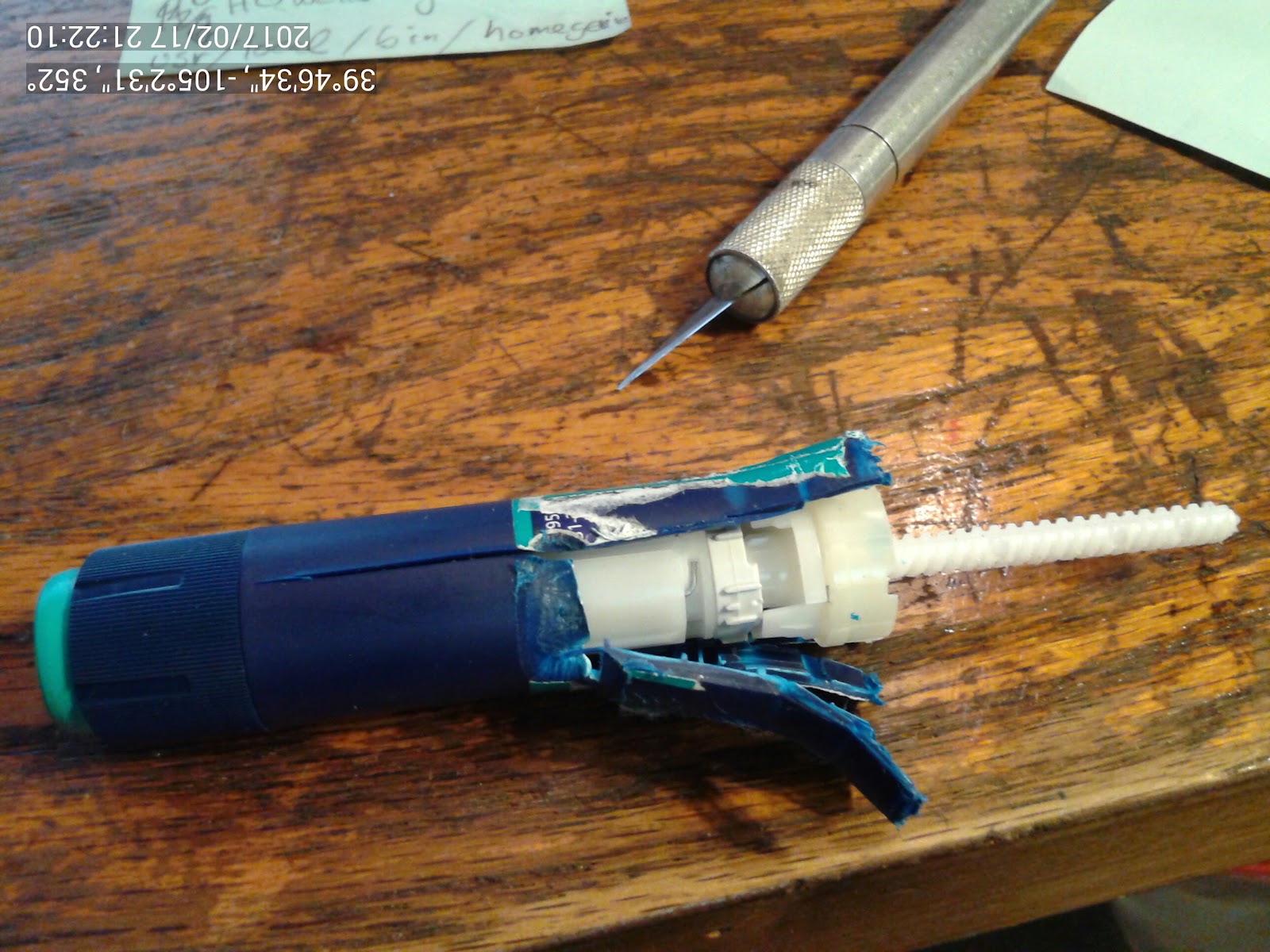 Tech, Art, DIY, invention IPPParadigm Insulin Pen deconstruction