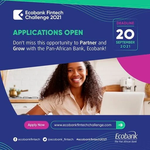 EcoBank Fintech Challenge 2021 for Programmers and Developers in Africa
