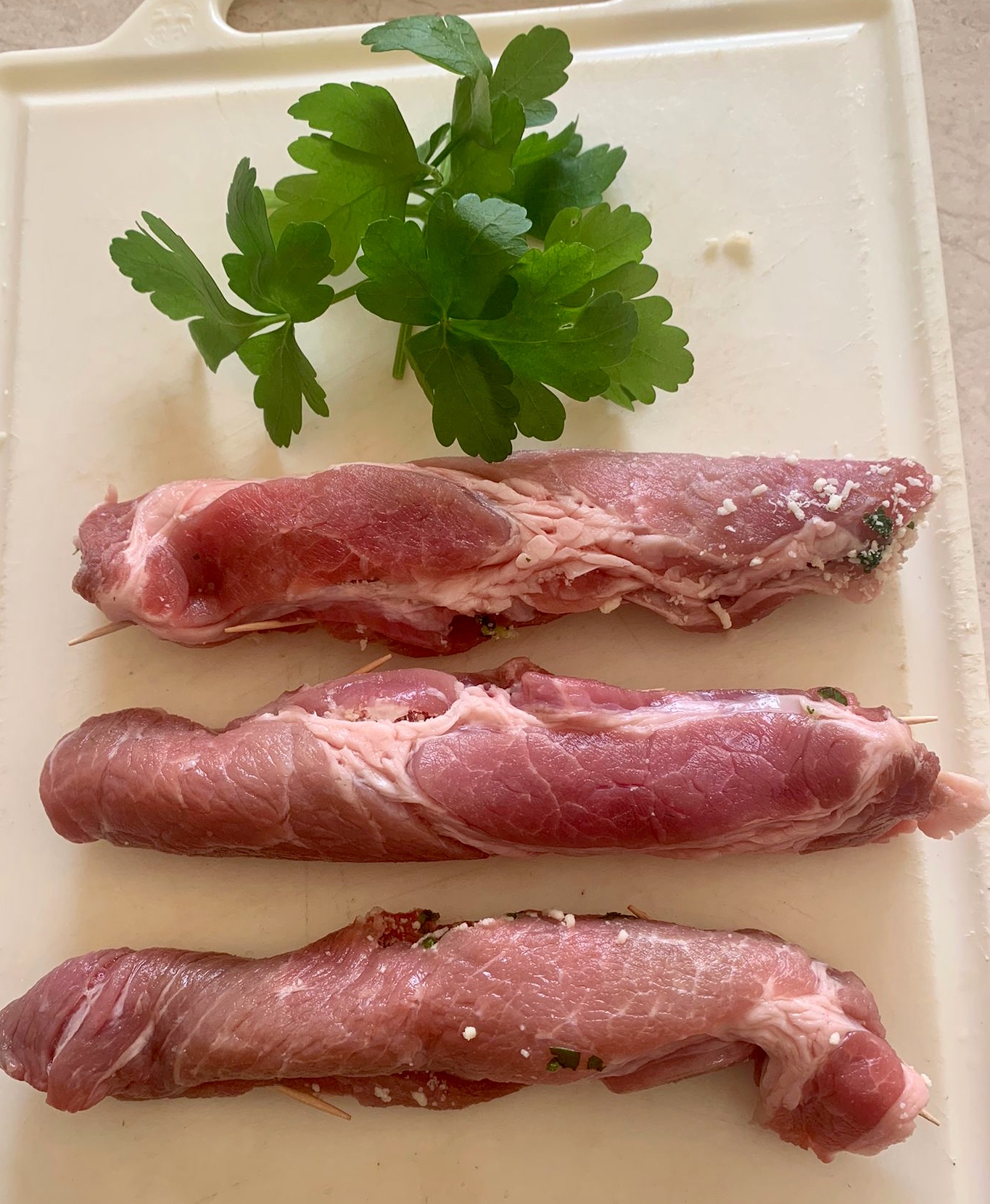 Braciole di maiale alla calabrese Ricetta ed ingredienti dei Foodblogger italiani Braciole di maiale alla calabrese Ricetta ed ingredienti dei Foodblogger italiani