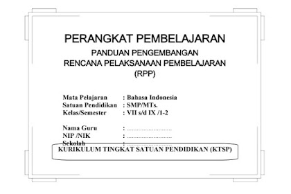 Rpp Bahasa Indonesia Kelas 7 Semester 2 Kurikulum 2013
