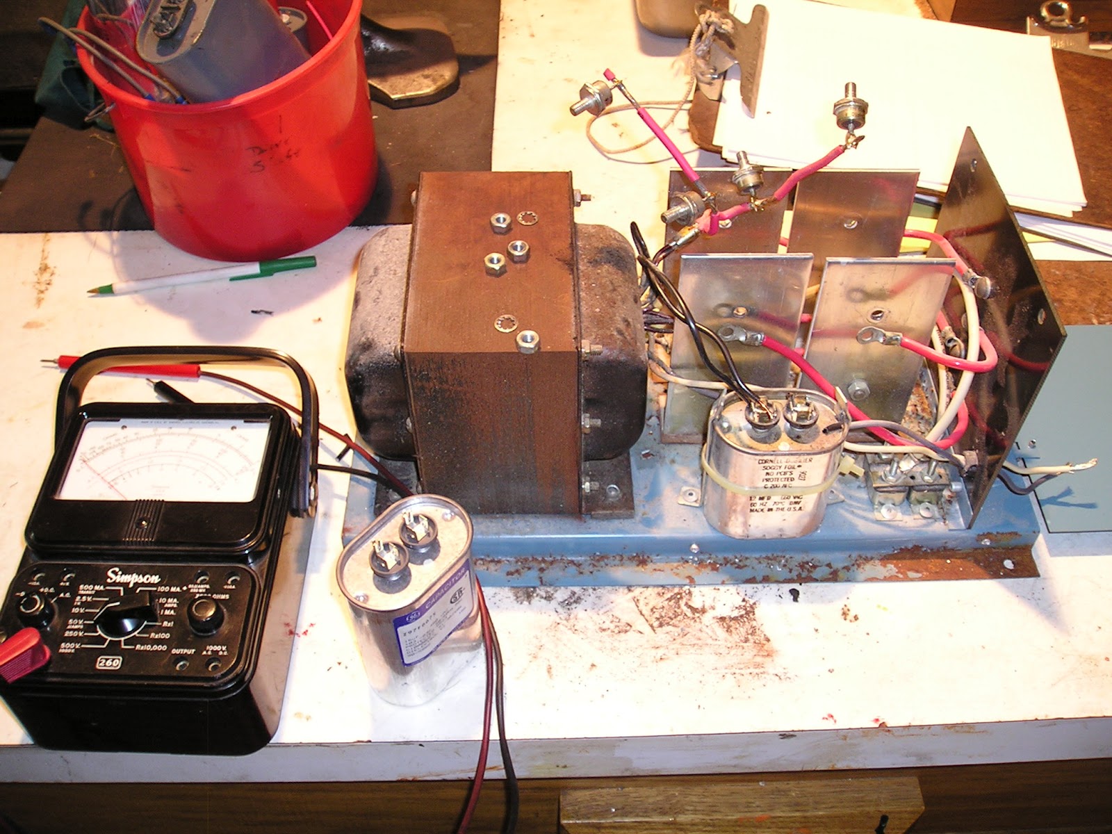 Wally&Sue Promariner battery charger, Ferro Resonant failure