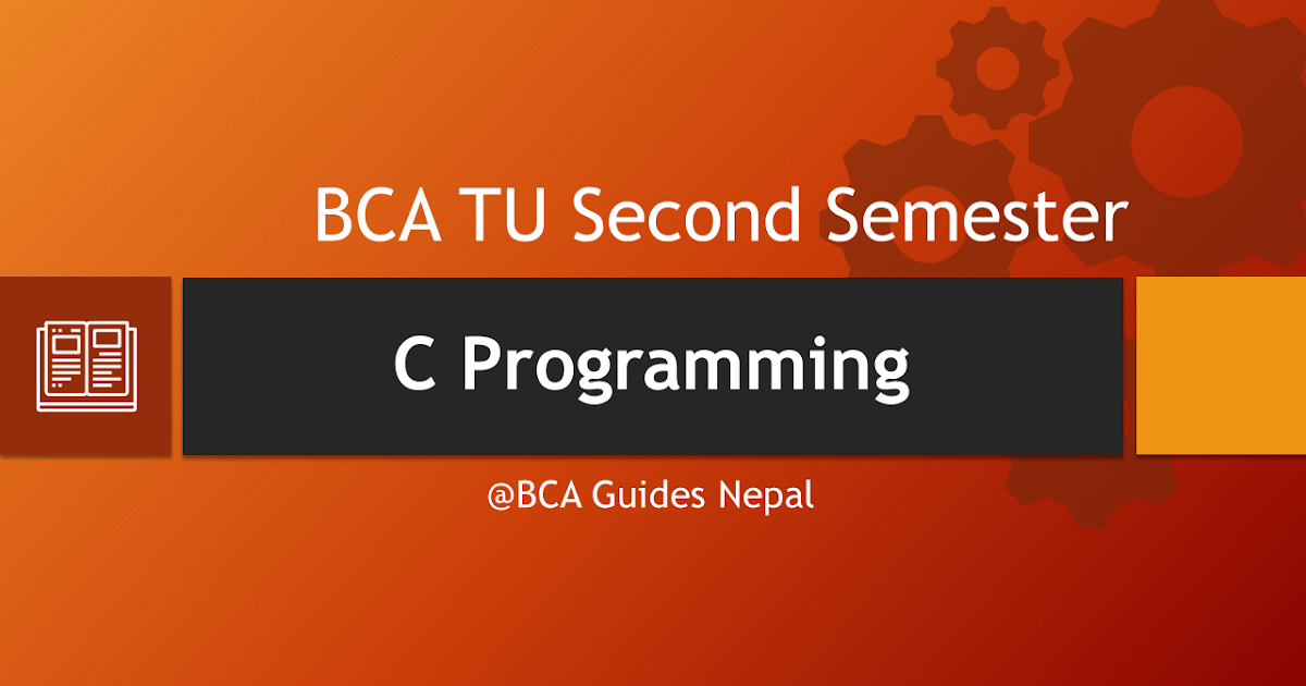 BCA TU C Programming Question Paper 2020