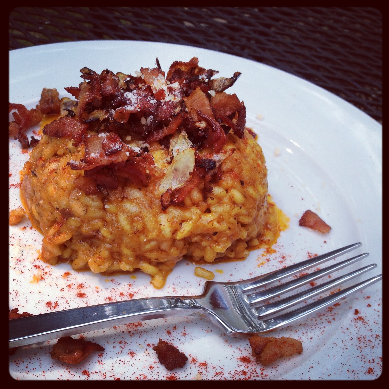 London St Louis Butternut Squash and Bacon Risotto