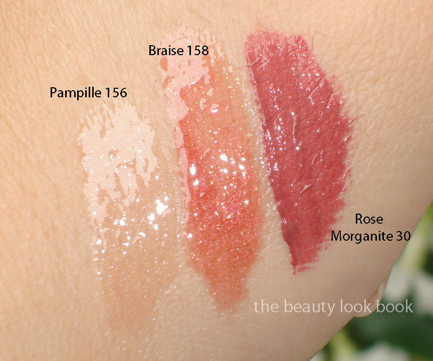 Isolde Beauty: Chanel Glossimer 119 Wild Rose and 158 Braise Lip Gloss  Review and Swatch