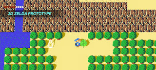 2D Zelda Prototype with the NES style in 3D graphics
