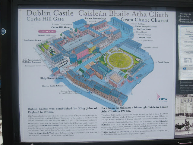 Dublin Castle map