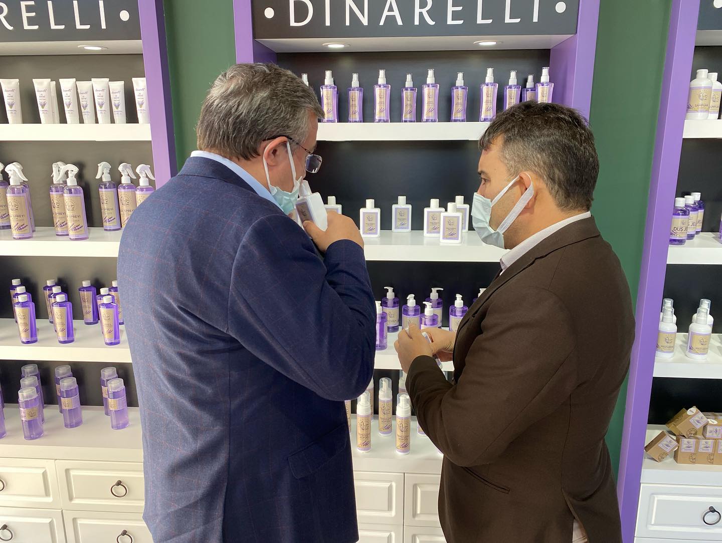 Dinarelli Lavanta Ürünleri ve Kadın Kültür Merkezi Tesisleri Açıldı