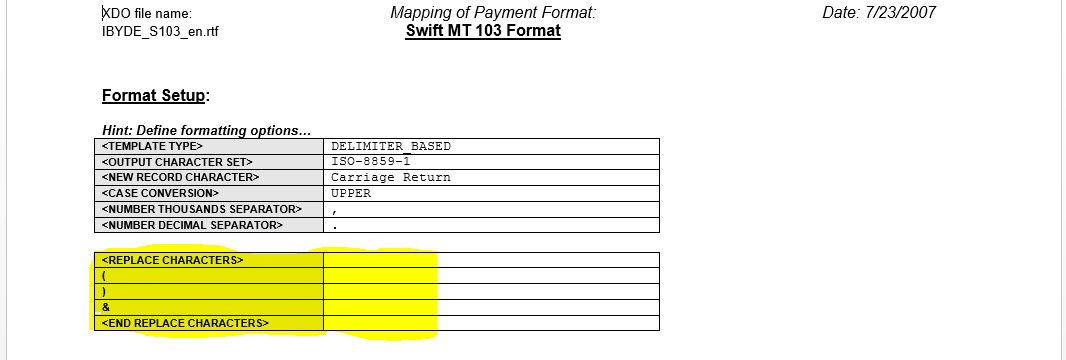 Oracle Application: How to replace multiple special character from ...