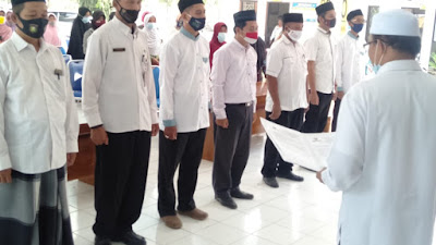 Pelantikan Pengurus UPZ wilayah kecamatan Kemiri.