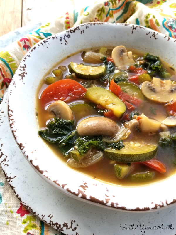 South Your Mouth Roasted Vegetable Soup