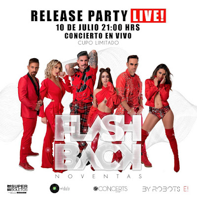 Flash Back ofrecerá un concierto único de manera virtual con "Release Party Live"